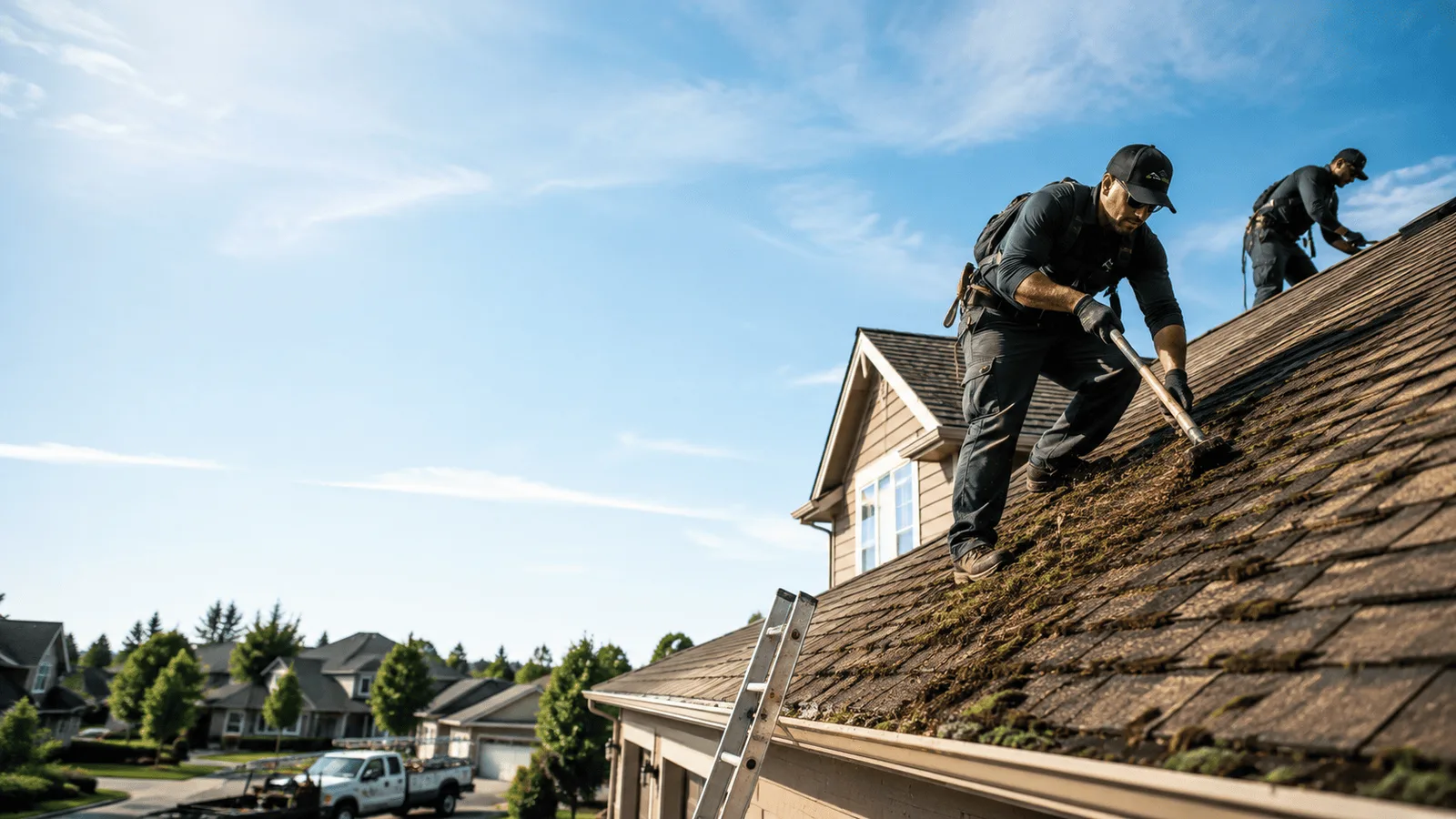 Roof Moss Removal in Neffs, OH near me